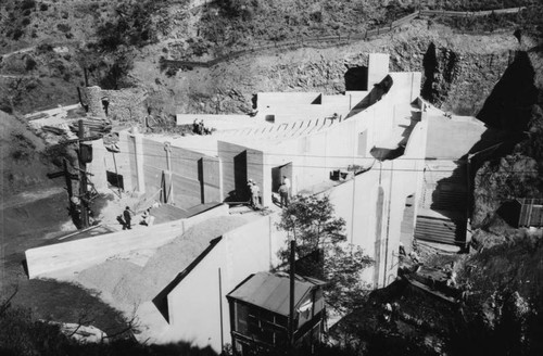 Construction of the Pilgrimage Theatre