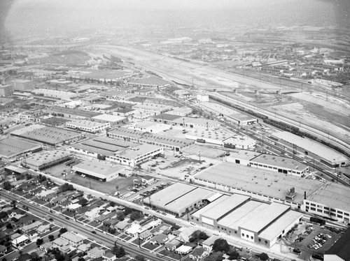 Central Manufacturing District, Vernon, looking northeast