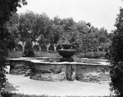 Fountain at San Fernando Mission