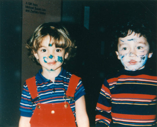 Face painting at Los Angeles Children's Museum