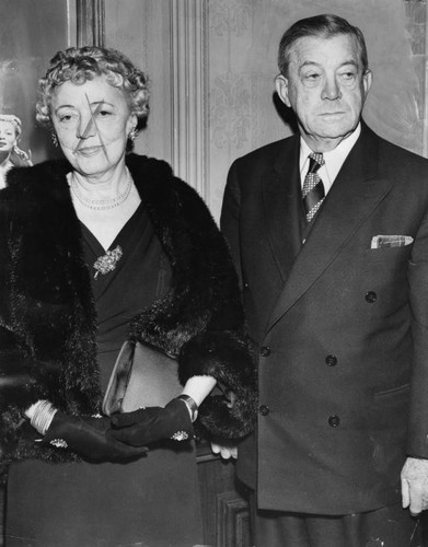 Mr. and Mrs. Edward A. Dickson at Ambassador Hotel