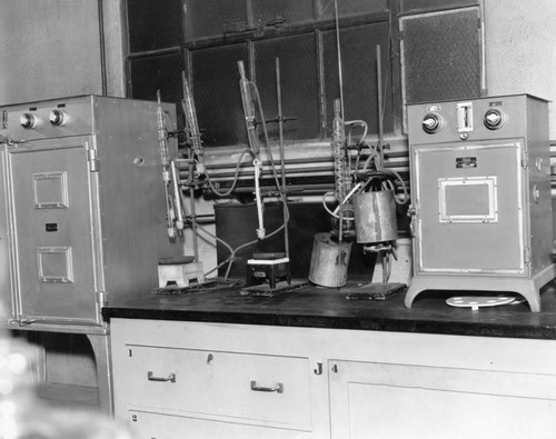 Morgue chemical laboratory