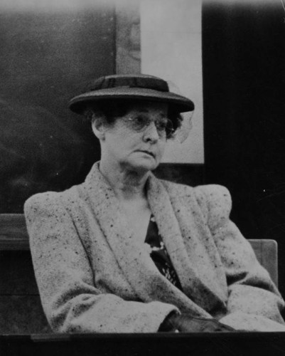 Mrs. Harry Raymond in court