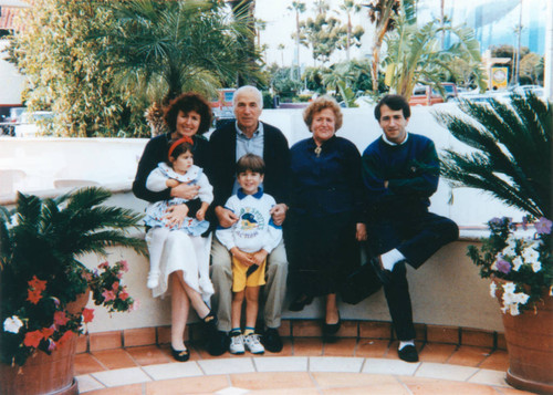 Turkish American family portrait