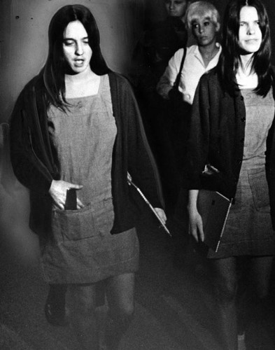 Susan Atkins and Pat Krenwinkel