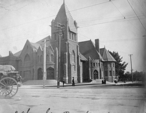 View of M. E. Church, Pasadena