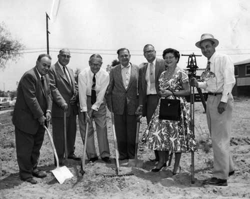 Break ground at Burbank