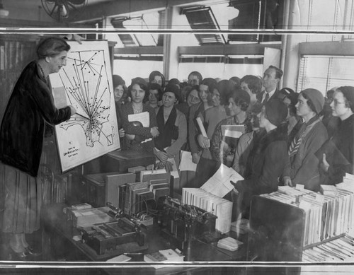 Student body of the L.A. Library School