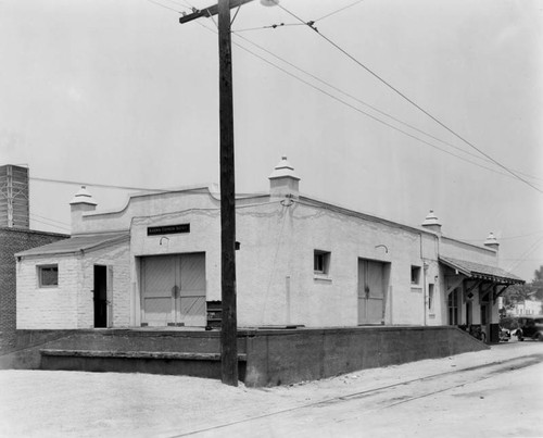 Fullerton Pacific Electric bus station