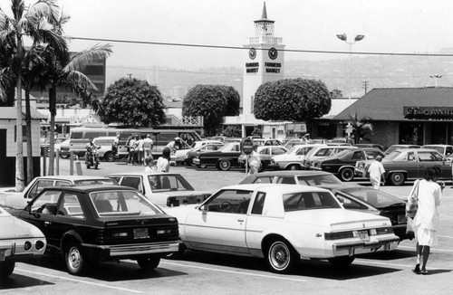 Farmers Market parking lot