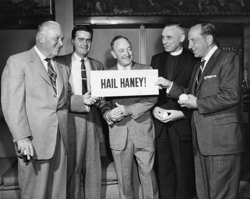 Haney meets fans