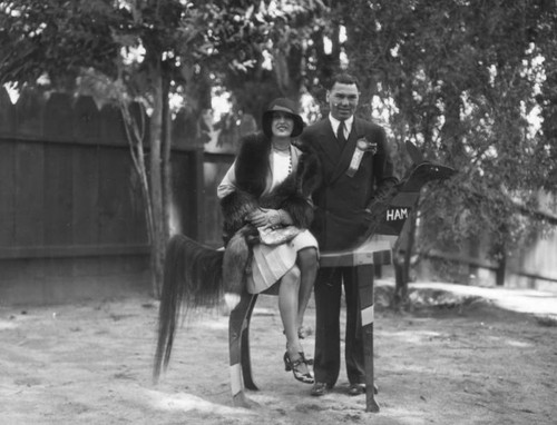 Jack Dempsey and his wife