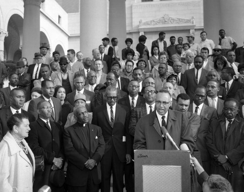 Community action at City Hall