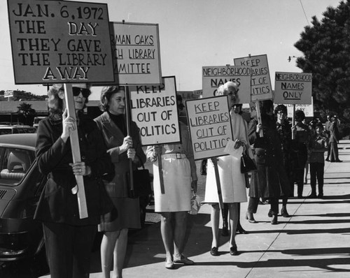 Sherman Oaks Branch name change protesters