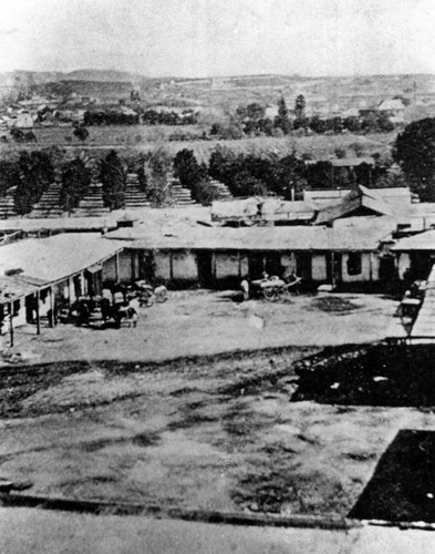 Abel Sterns adobe and orchards