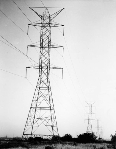 Boulder Power line towers