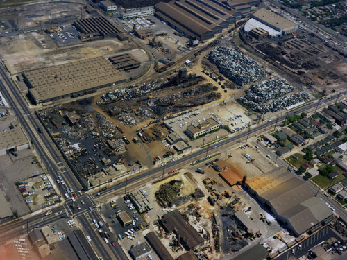 Lipsett Steel, Vernon, looking southeast