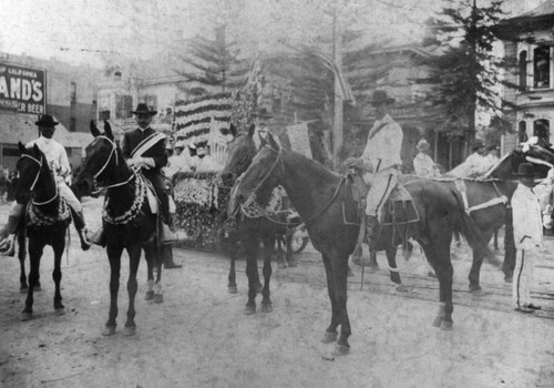 Men on horses