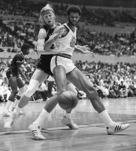 Bill Walton and Kareem Abdul-Jabbar