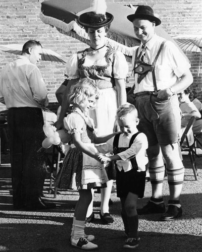 Bavarian dancers