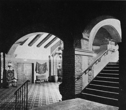 Entrance hall stairs in Fox Theater