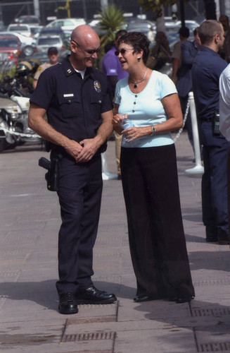 Schatz and Smith, Public Safety Appreciation barbecue