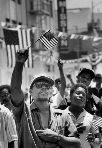 Fred Jordan Mission's July 4th party