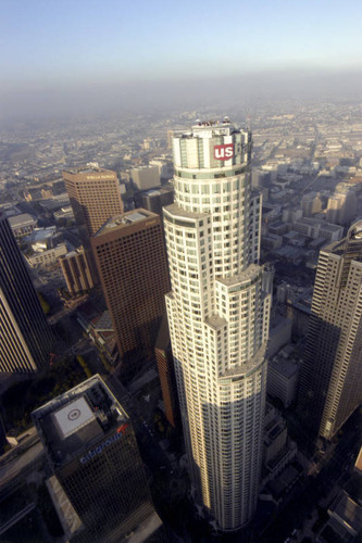 Rooftop party, U.S. Bank Tower