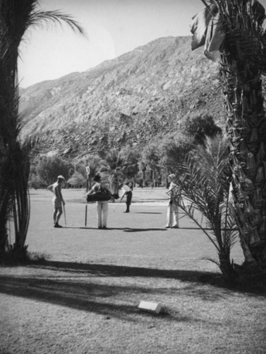 Golfing in Palm Springs