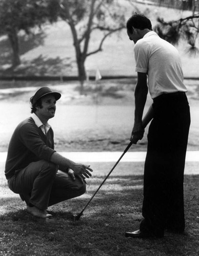 Golfer Bob Cisco