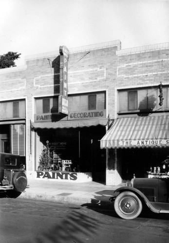Blakely Bros. painting and decorating store