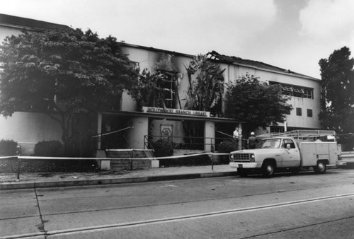 Closed, Hollywood Branch Library