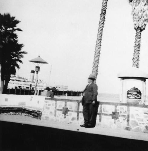 Man on Santa Catalina Island