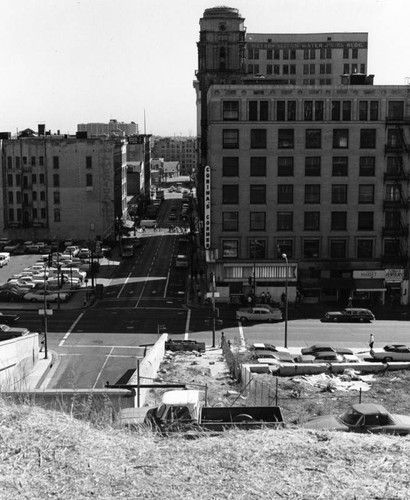 Original Angels Flight railway site