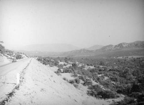 Driving near the Cajon Pass