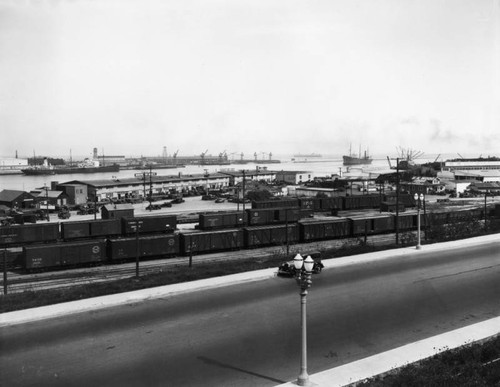 Overview of San Pedro Harbor