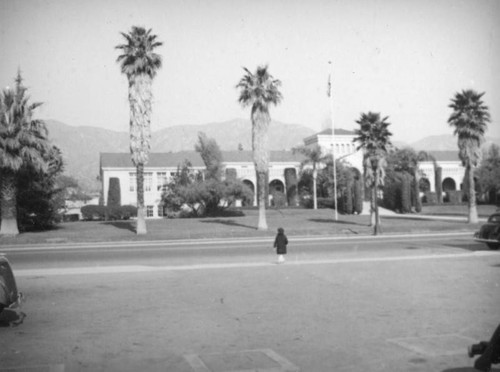 Burbank school administration building