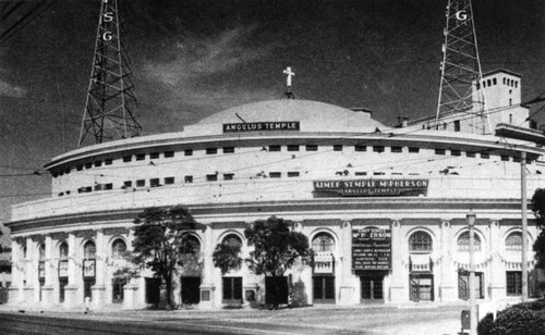 Angelus Temple, exterior