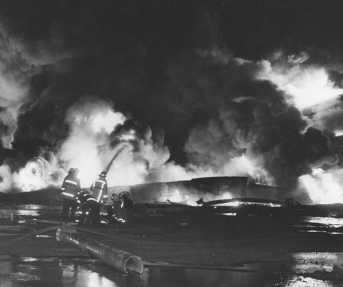Los Angeles Harbor oil tanker explosion
