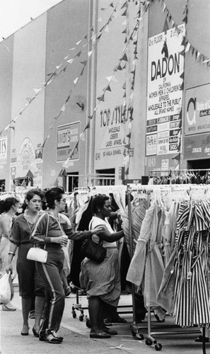 Hunting for bargains in the Garment District