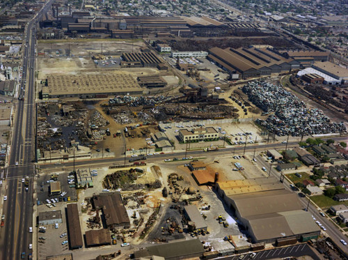 Lipsett Steel, Vernon, looking east