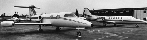 Gates Learjet and Cessna Citation at Long Beach Airport