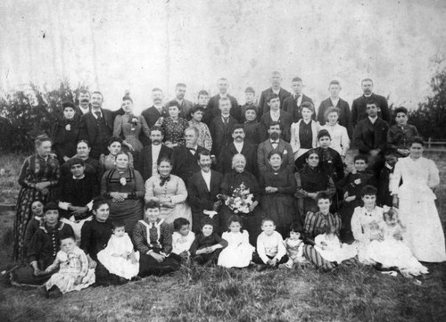 Family of pioneers, Santa Clara Valley