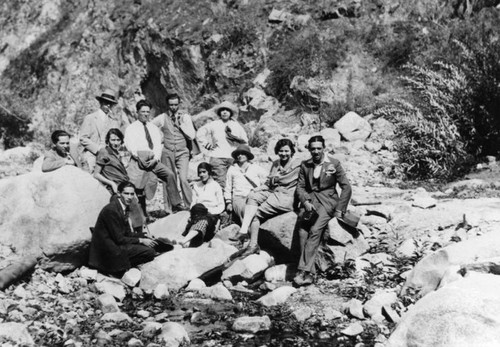 Mexican Americans at San Gabriel River