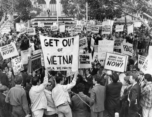 Anti-Vietnam War protest