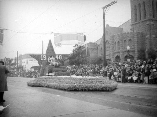 "City of Los Angeles," 51st Annual Tournament of Roses, 1940