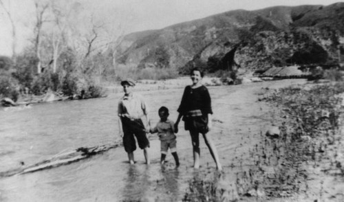 Mexican Americans at Santa Ana River