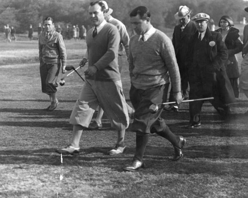 Gene Sarazen and Al Espinosa