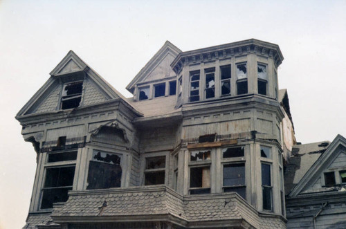 Castle's exterior, Montecito Heights