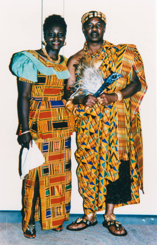 Ashanti Chief, Nana Kofi Anin in Los Angeles